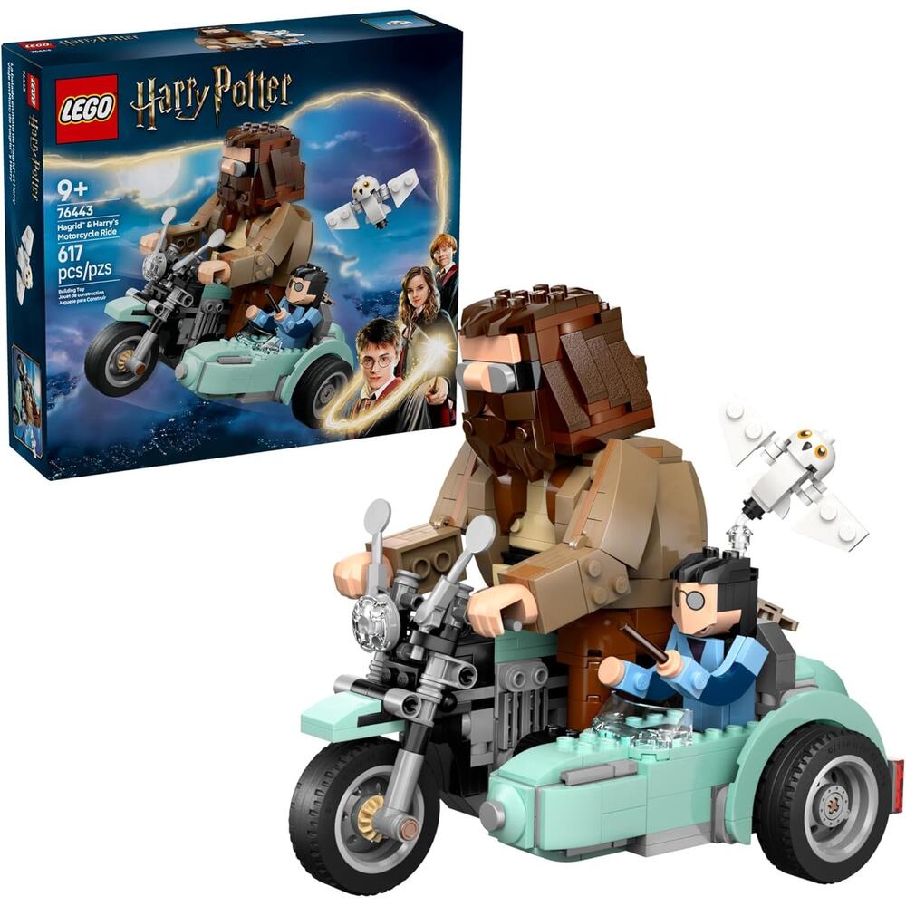 LEGO 76443 Harry Potter Hagrid & Harry's Motorcycle Ride Building Toy